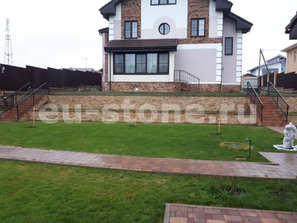 Облицовка доломитом