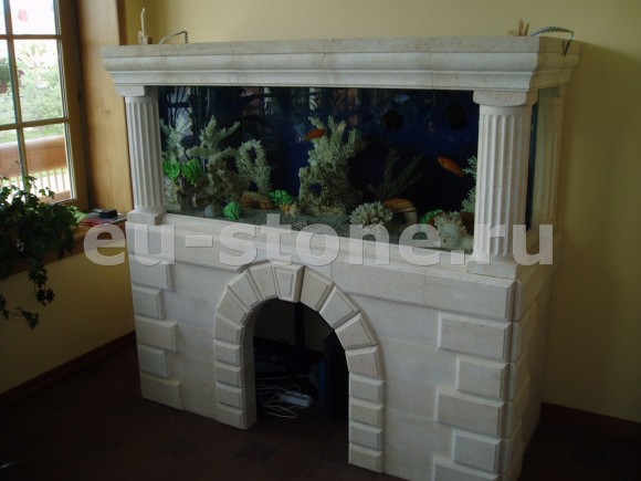 Камины из ракушечника