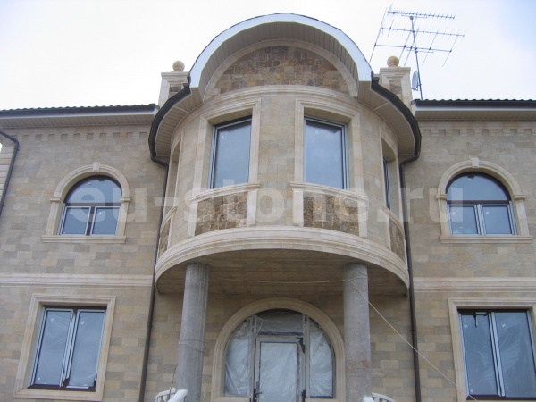 Ракушечник для облицовки фасада