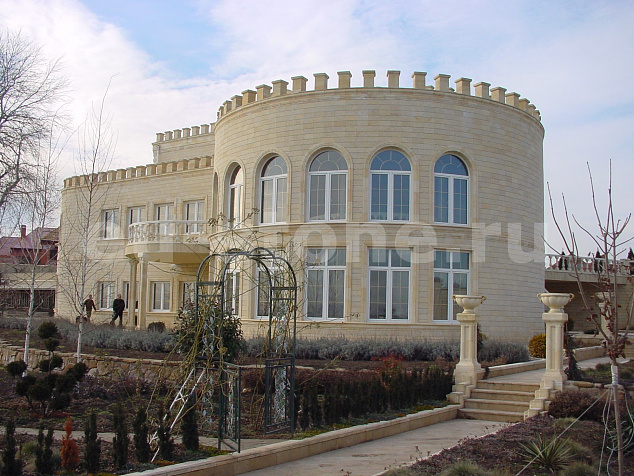 Ракушечник для отделки фасада
